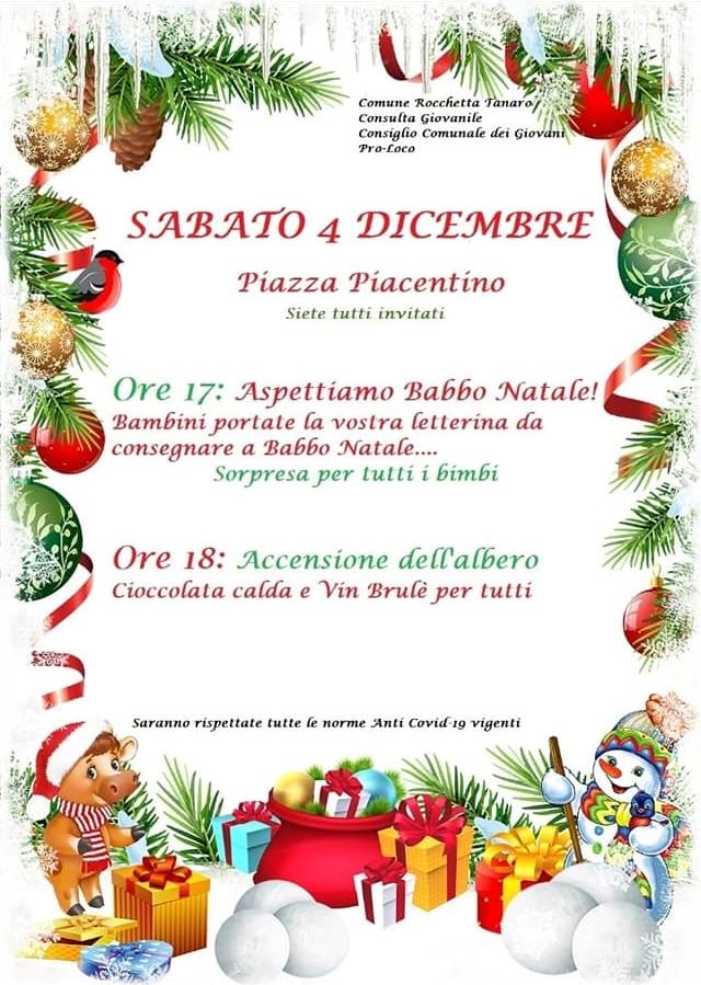 Rocchetta Tanaro | Aspettiamo Babbo Natale! + accensione Albero