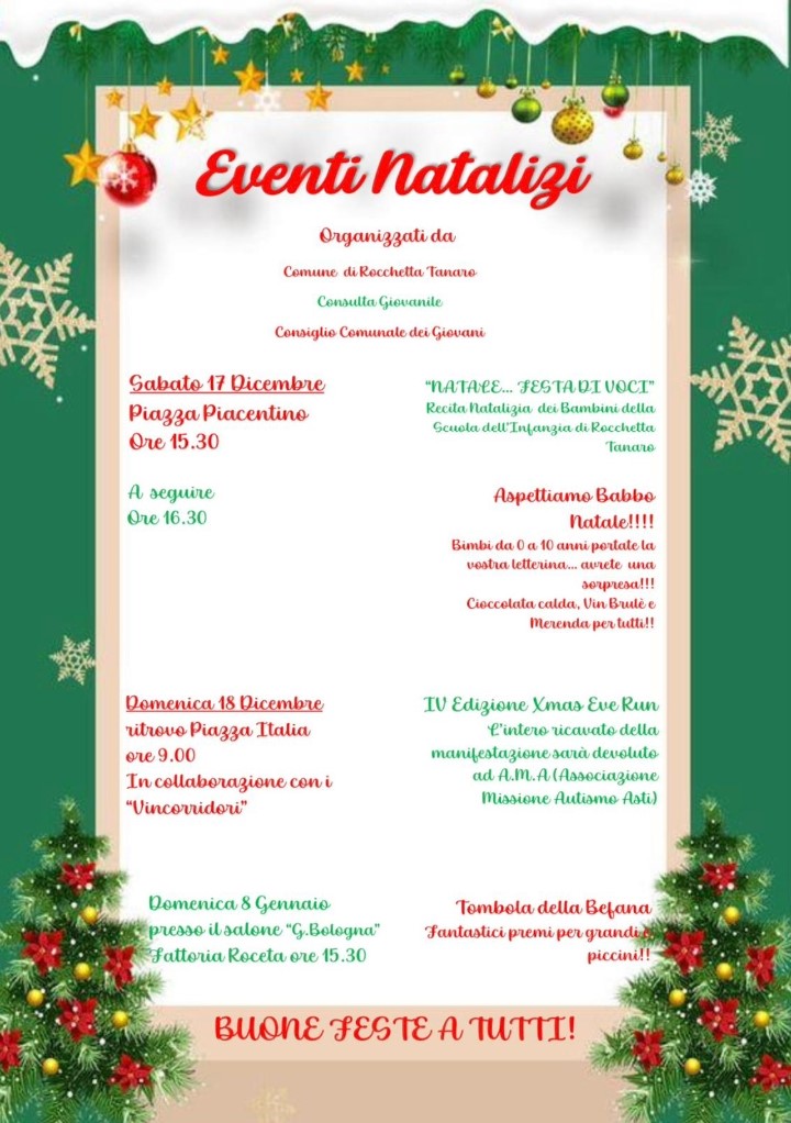 Rocchetta Tanaro | IV edizione Xmas Eve Run