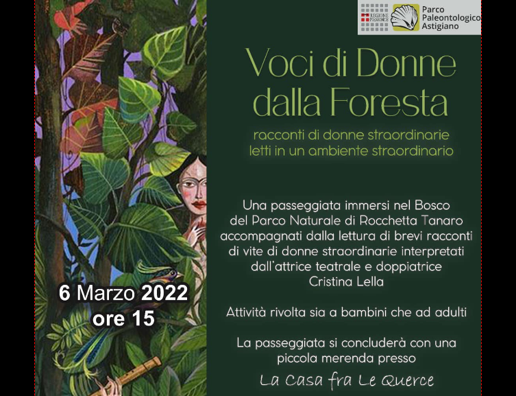 Rocchetta Tanaro | Voci di Donne dalla Foresta